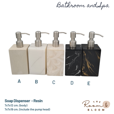Soap Dispenser - Resin
