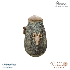 CR - Deer Vase