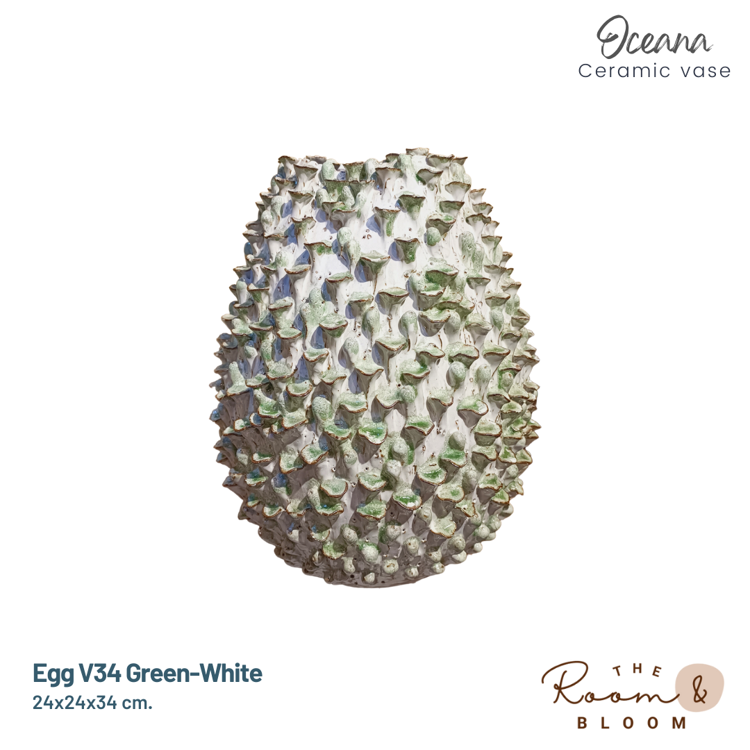 CR Egg V34 Green/White
