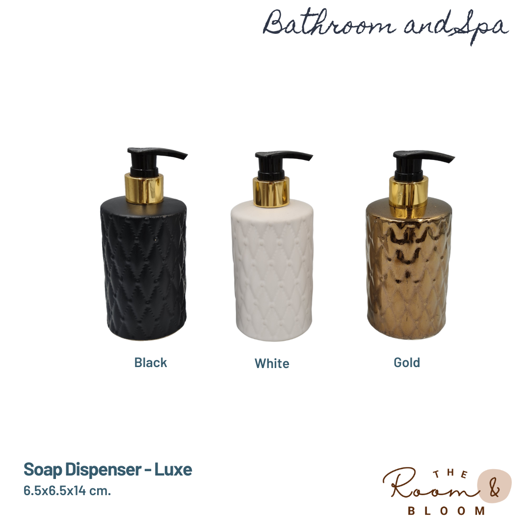 Soap Dispenser - Round Luxe