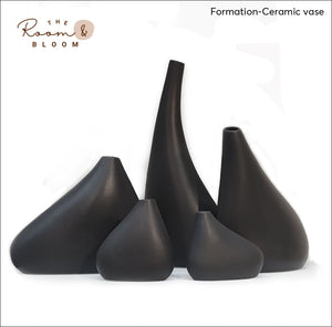 Fin Vase Ceramic Vase